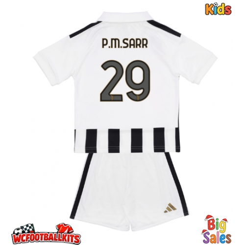 Juventus Pape Matar Sarr #29 Replica Home Stadium Kit for Kids 2026-27 Short Sleeve (+ pants)